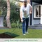 Costway Lawn Leveling Rake 36" x 10" Heavy Duty Level Lawn Tool for Garden Backyard/Lawn Green/Black/Silver